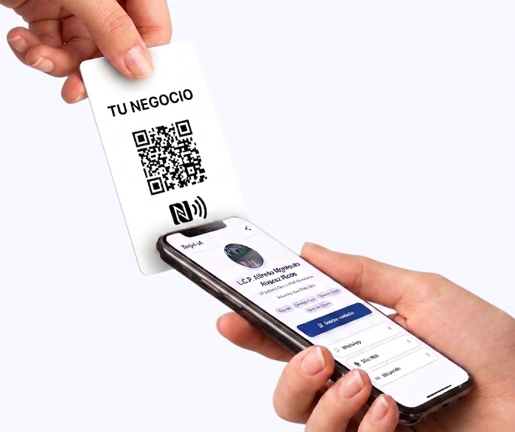 Interacción física con tarjeta NFC
